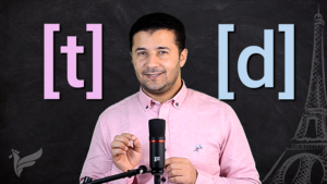مقارنة الأصوات الساكنة [t] [d] بالفرنسية Opposition entre le son [t] et le son [d]